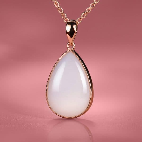 Kit de joyería de leche materna (DIY) - Collar con medallón »Together» en Forma de Gota