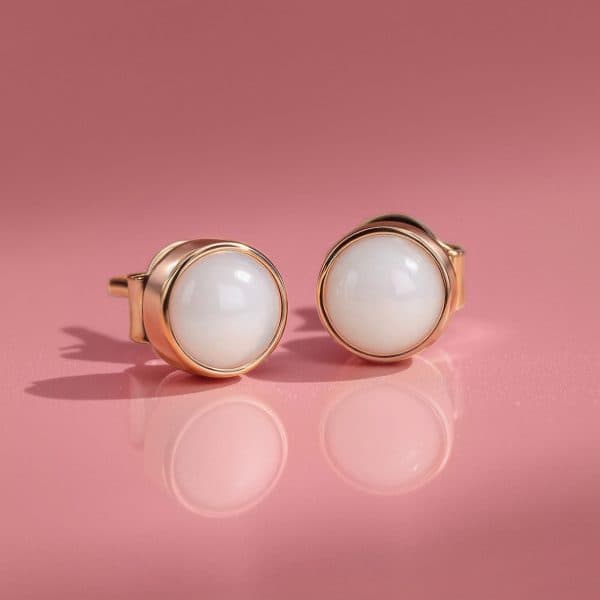 Kit de joyería de leche materna (DIY) - Pendientes Redondos »Circle of Life»