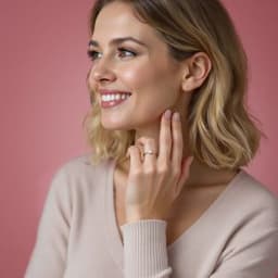 Kit DIY Joyas de Leche Materna - Set: Collar 12mm "Circle of Life" + Anillo + Pendientes - thumbnail 5