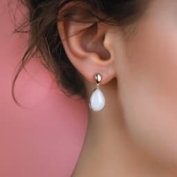 Kit DIY Joyas de Leche Materna - Set: Collar "Together" + Pendientes de Gota + Anillo - thumbnail 4