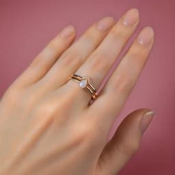 Kit DIY Joyas de Leche Materna - Set: Collar "Together" + Anillo de Gota - thumbnail 4