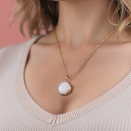 Kit DIY Joyas de Leche Materna - Set: Collar 18mm "Circle of Life" + Anillo - thumbnail 2