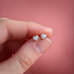 Kit DIY Joyas de Leche Materna - Set: Collar "Sweetheart" + Pendientes de Corazón - thumbnail 4